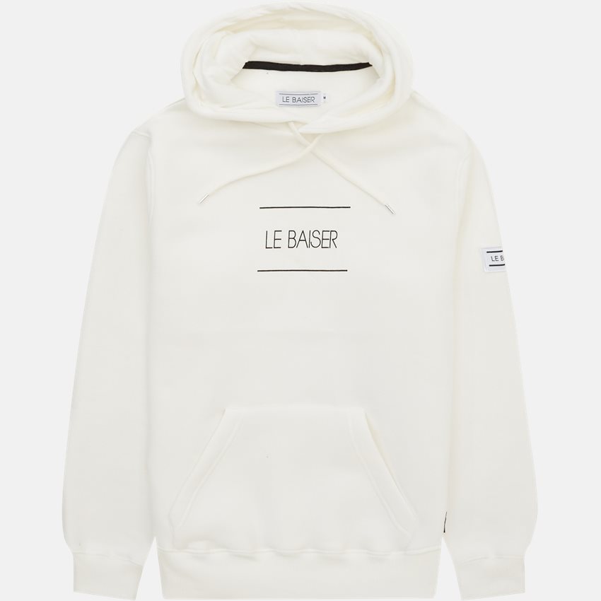 Le Baiser Sweatshirts NANCY OFF WHITE